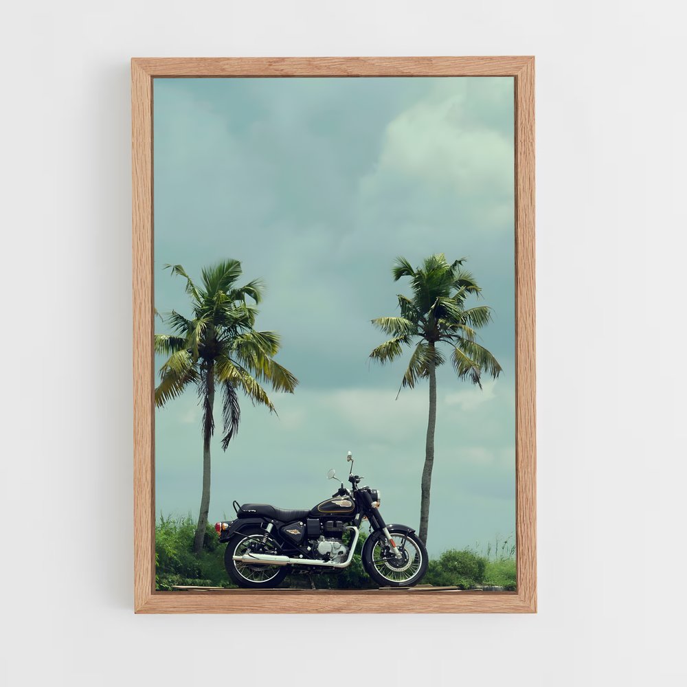 Poster Ride au Soleil – affiche Royal Enfield (vue 4)
